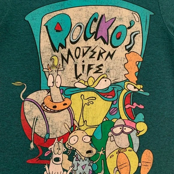 Vintage Rocko’s modern life T-shirt small - Picture 2 of 5